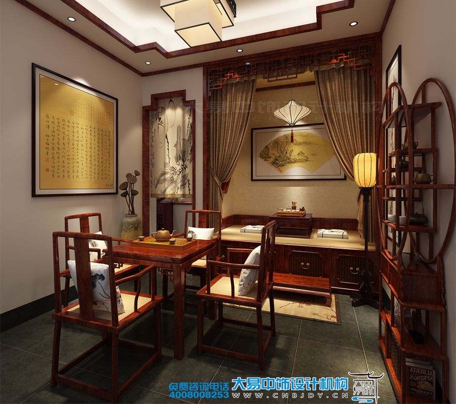 會(huì )所中式裝修