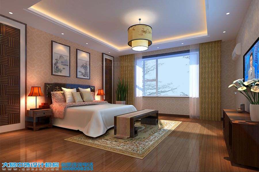 山西長(cháng)治現代中式風(fēng)格復式樓設計效果圖