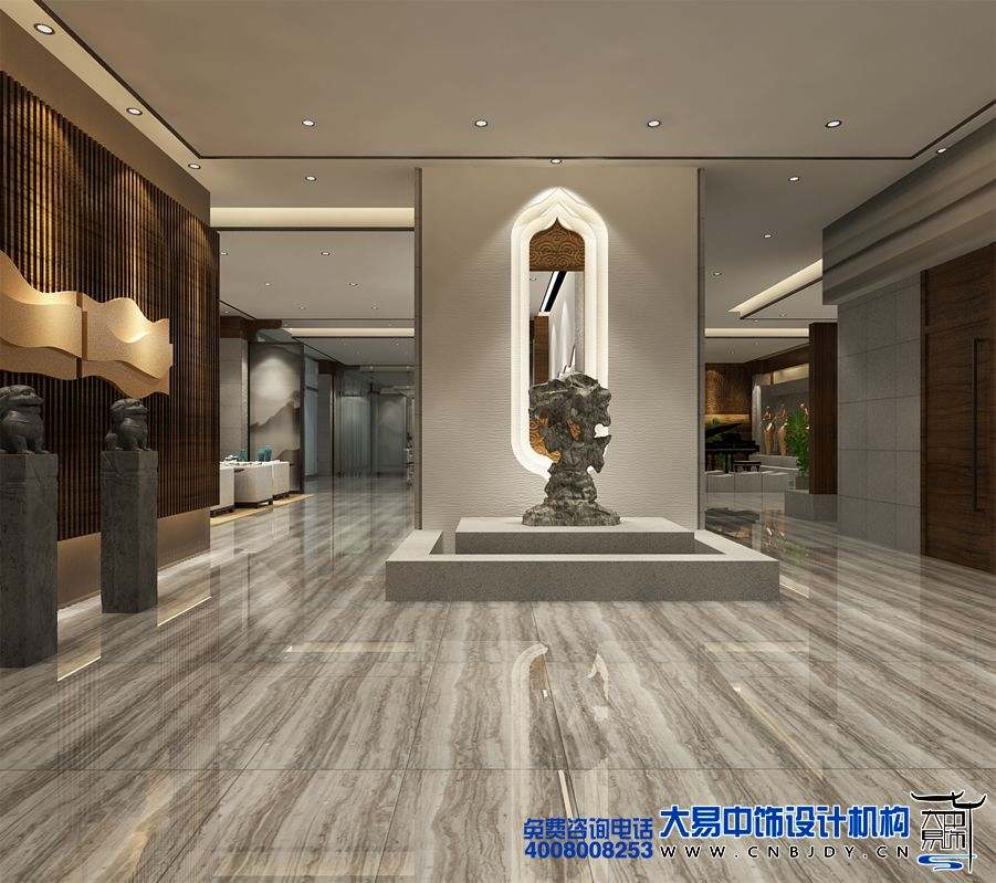 北京國際酒店新中式裝修風(fēng)格設計古今藝術(shù)文化的碰撞