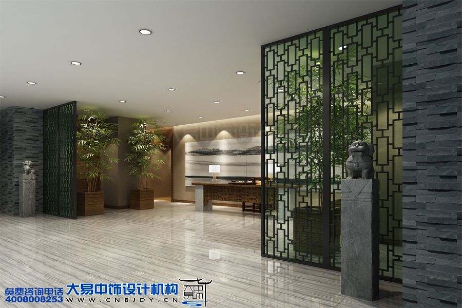 北京國際酒店新中式裝修風(fēng)格設計古今藝術(shù)文化的碰撞