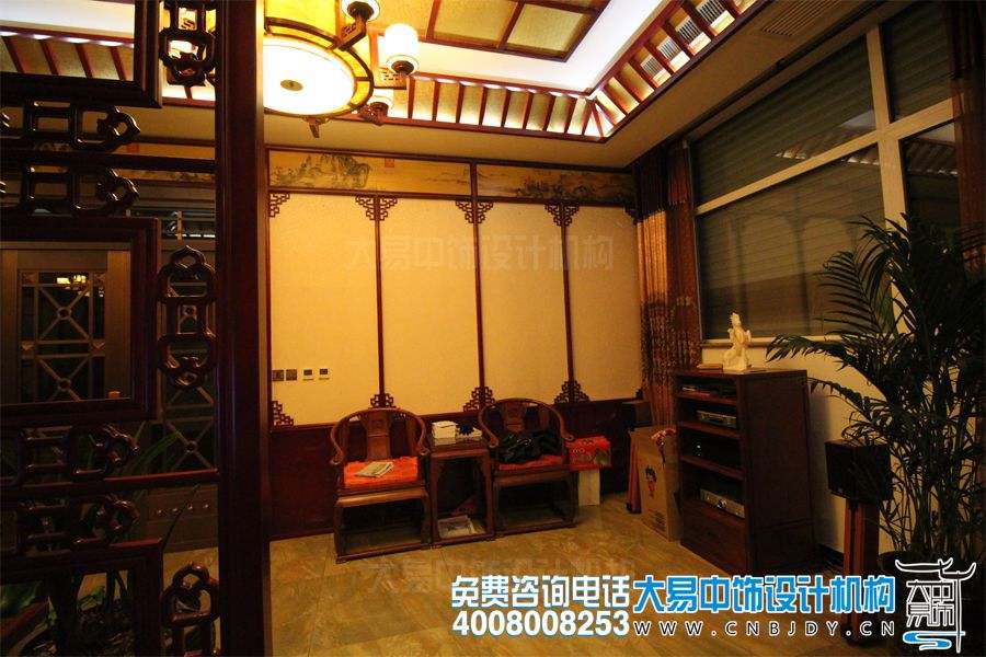 別墅裝修施工圖,中式裝修施工圖