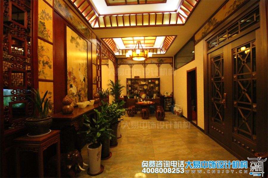 別墅裝修施工圖,中式裝修施工圖