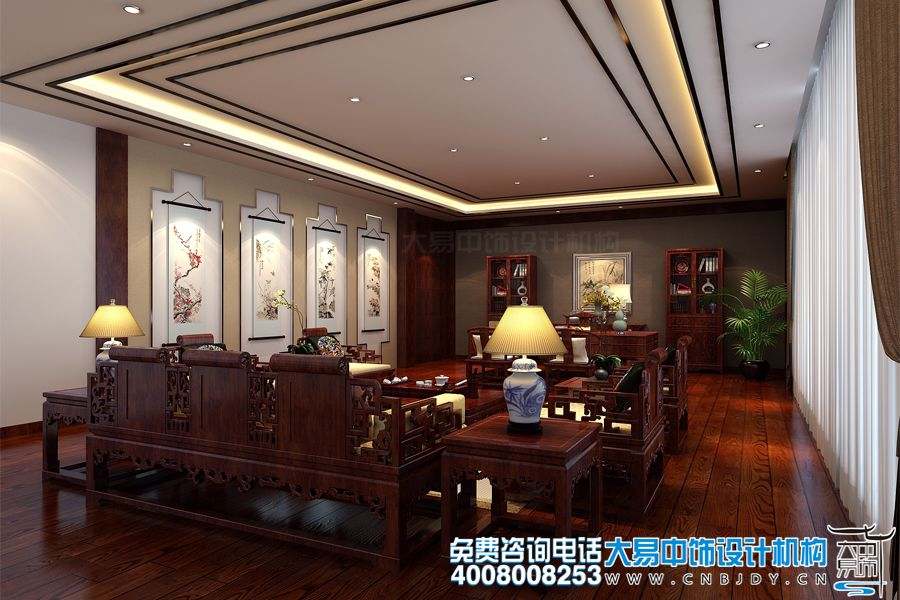 北京朝陽(yáng)高端中式會(huì )所設計