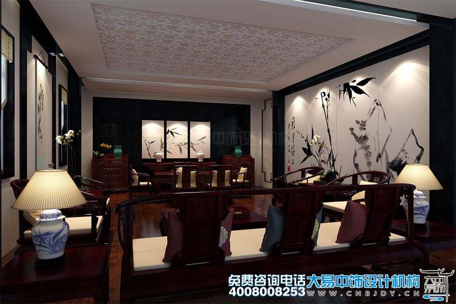北京朝陽(yáng)高端中式會(huì )所設計