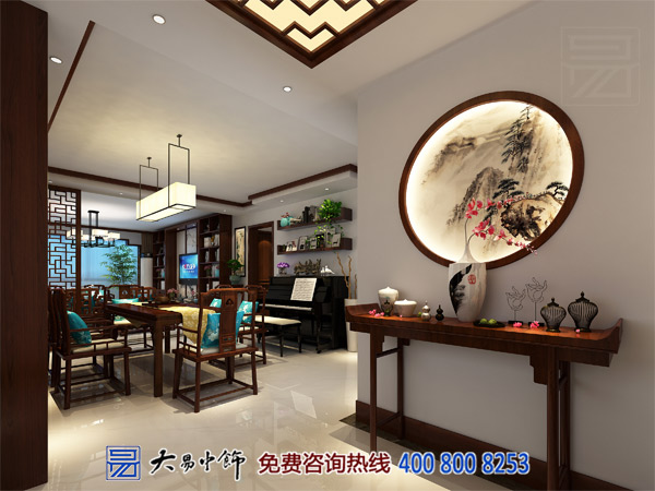 小戶(hù)型新中式住宅設計 大氣視覺(jué)中式裝修效果