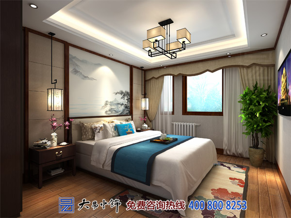 小戶(hù)型新中式住宅設計 大氣視覺(jué)中式裝修效果