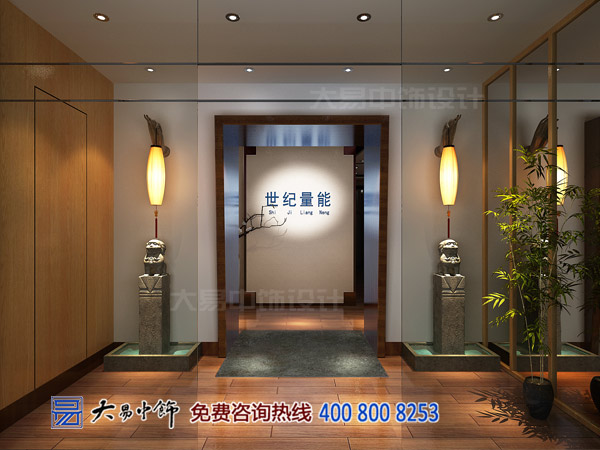禪意辦公室中式設計裝修 工作即是一種修行
