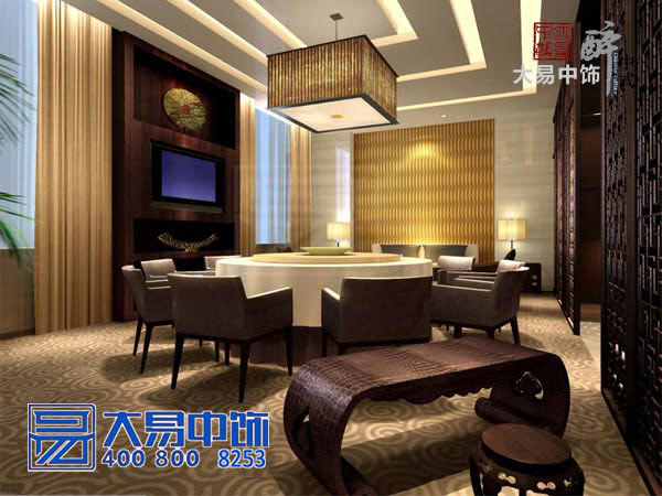 上?，F代新中式會(huì )所裝修效果圖