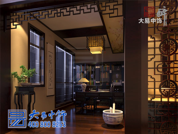 西安550平米別墅中式裝修 開(kāi)啟復古典雅精致生活