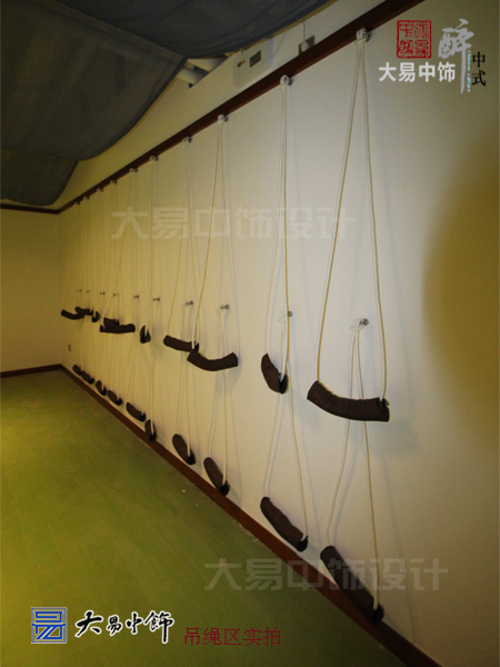北京建國門(mén)瑜伽會(huì )館中式裝修硬裝效果圖