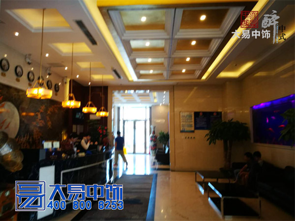 中式酒店裝修竣工現場(chǎng) 國際大酒店中式設計