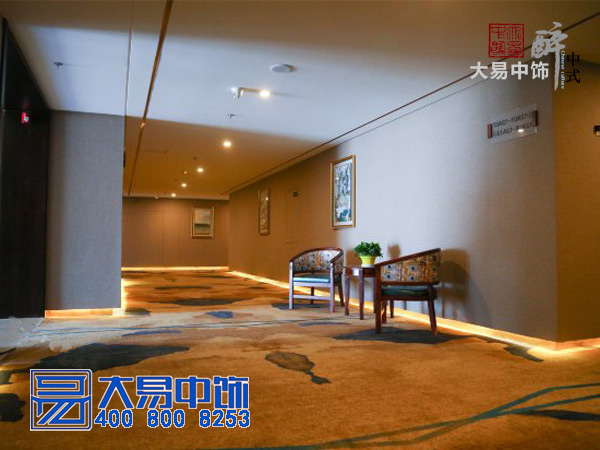 中式酒店裝修竣工現場(chǎng) 國際大酒店中式設計