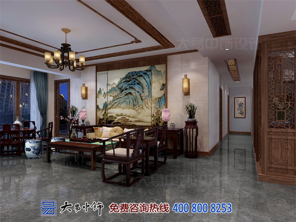 素雅精品大宅中式設計 簡(jiǎn)約成就新時(shí)代典范
