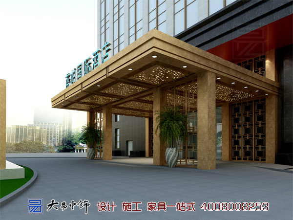 北京蘭帕國際酒店商務(wù)會(huì )議廳新中式風(fēng)格裝修設計(一)