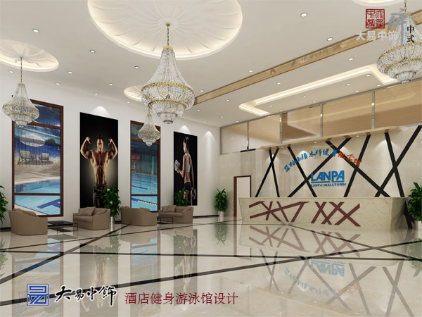 北京蘭帕國際酒店休閑娛樂(lè )區新中式風(fēng)格裝修設計(二)