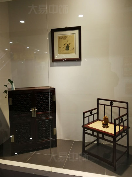 北京中式風(fēng)格紅木家具展廳裝修設計高貴大氣