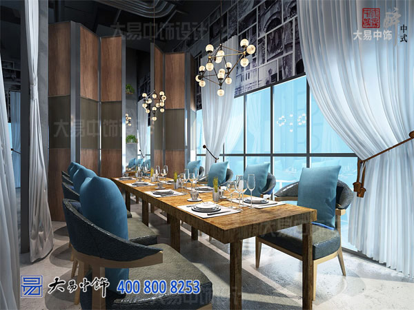 新中式餐飲設計學(xué)府藝術(shù) 北京清華園1911主題餐廳裝修